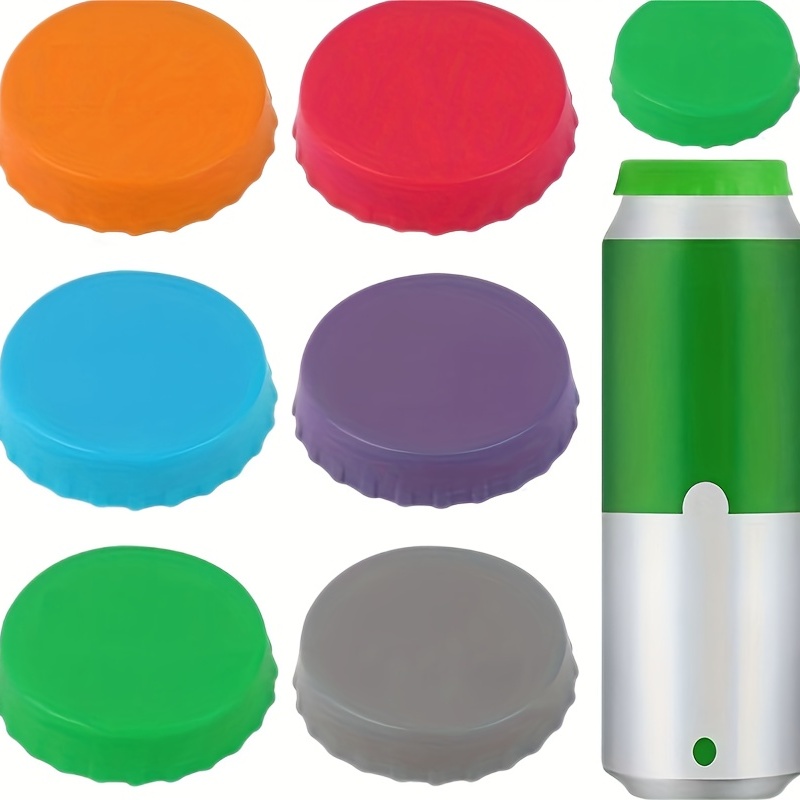 Silicone Can Lid Silicone Sealing Cover Soda Water Silicone - Temu
