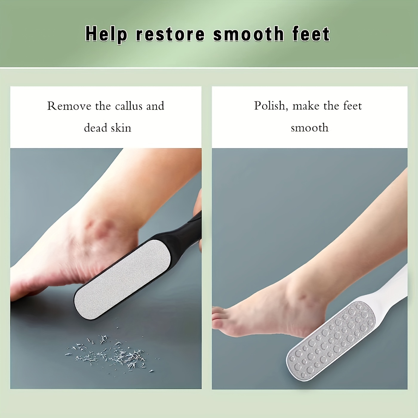 Feet Dead Skin Remover(Double-Sided Hard Dead Skin Callus Remover