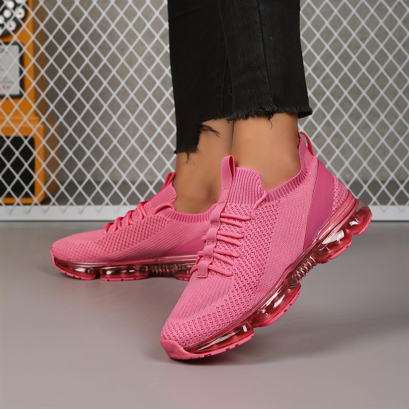 Zapatillas de Deporte con AmortiguacióN de Aire para Mujer, Transpirables  Suaves de Malla Zapatillas Deportivas de Mujer, Zapatillas OrtopéDicas para  Correr Andar Calzado(Size:39EU,Color:rosado) : : Moda