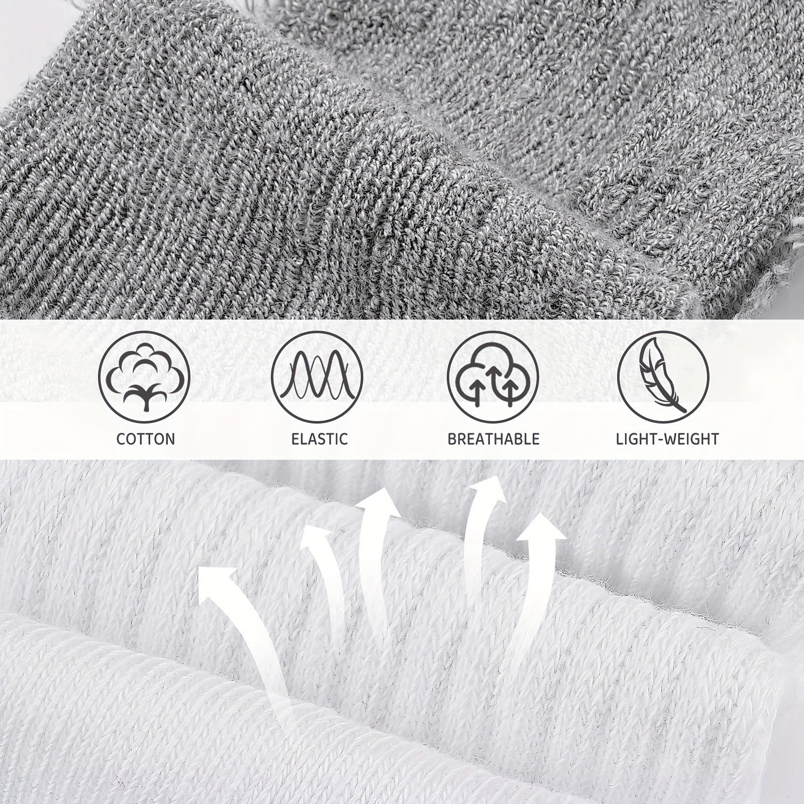 6 Pairs Boy's Mid Crew Sport Socks