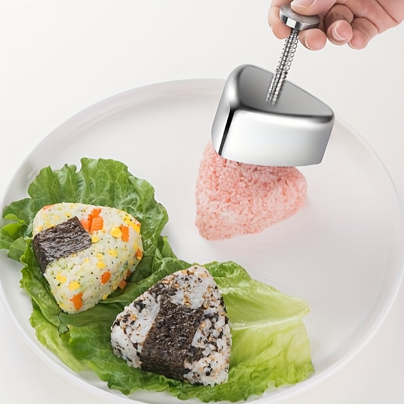 1pc Sushi Rice Ball Mold DIY Creative Rice Ball Mold Kitchen Sushi Mold,  Cylindrical, Simple And Practical