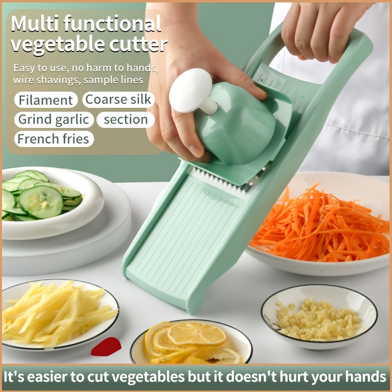 1pc Multifunctional Vegetable Slicer For Home Use, Suitable For Potatoes,  Carrots, Grating And Shredding Various Vegetables And Fruits, A Must-have  Kitchen Tool