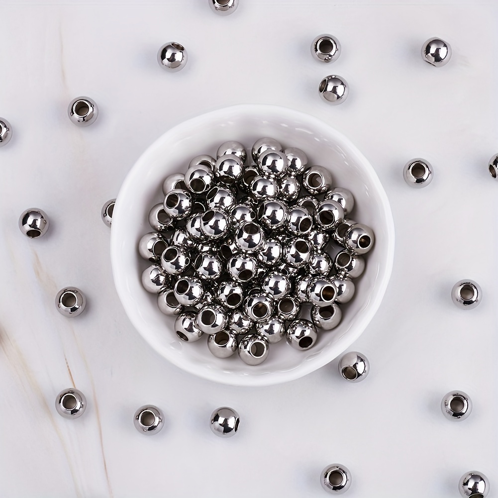 Stainless Steel Beads for Jewelry Making DIY