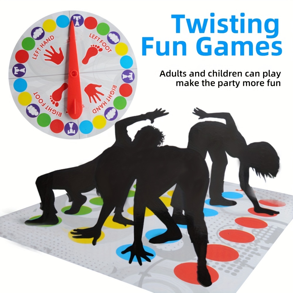 1 Satz Tabletop-spiele Body Twist Outdoor-freizeitsport Multiplayer-sammelspielzeug Für Eltern-kind-interaktion, Requisiten Für Partyspiele Im Innen- Und Außenbereich, Eltern-kind-spiele, Mit Spielanleitung - Spielzeug and Spiele