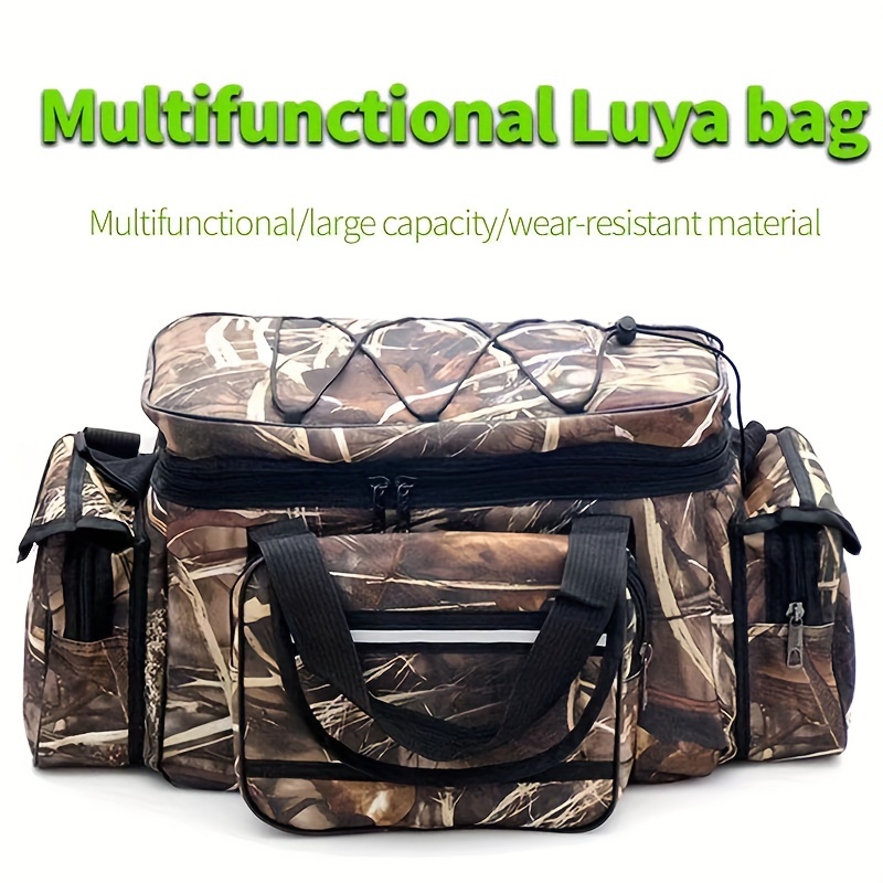 Nylon Fishing Bag Outdoor Multifunctional Fishing Rod Pole Storage Bag  Fishing Tackle Carry Case Carrier Travel Bag 80cm/90cm/100cm/120cm