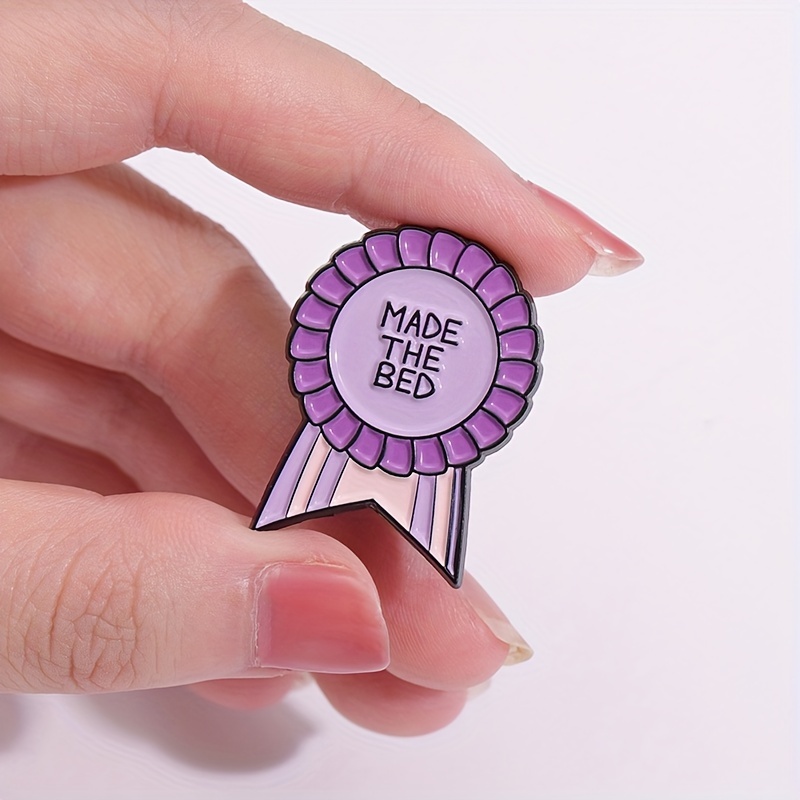 Walking Purple Ribbon Pin - Bogo | Purple | Animal Pins by PinMart