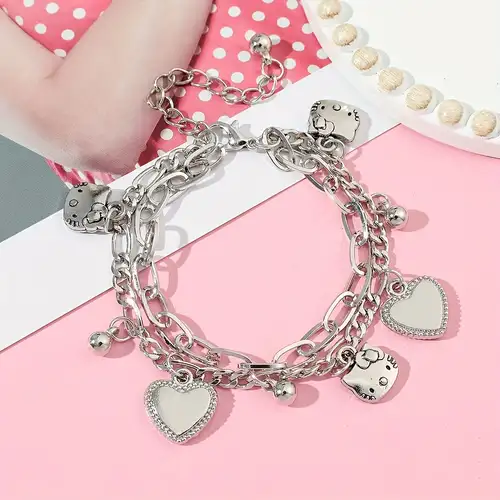 Hello Kitty Jewelry For Girls - Temu