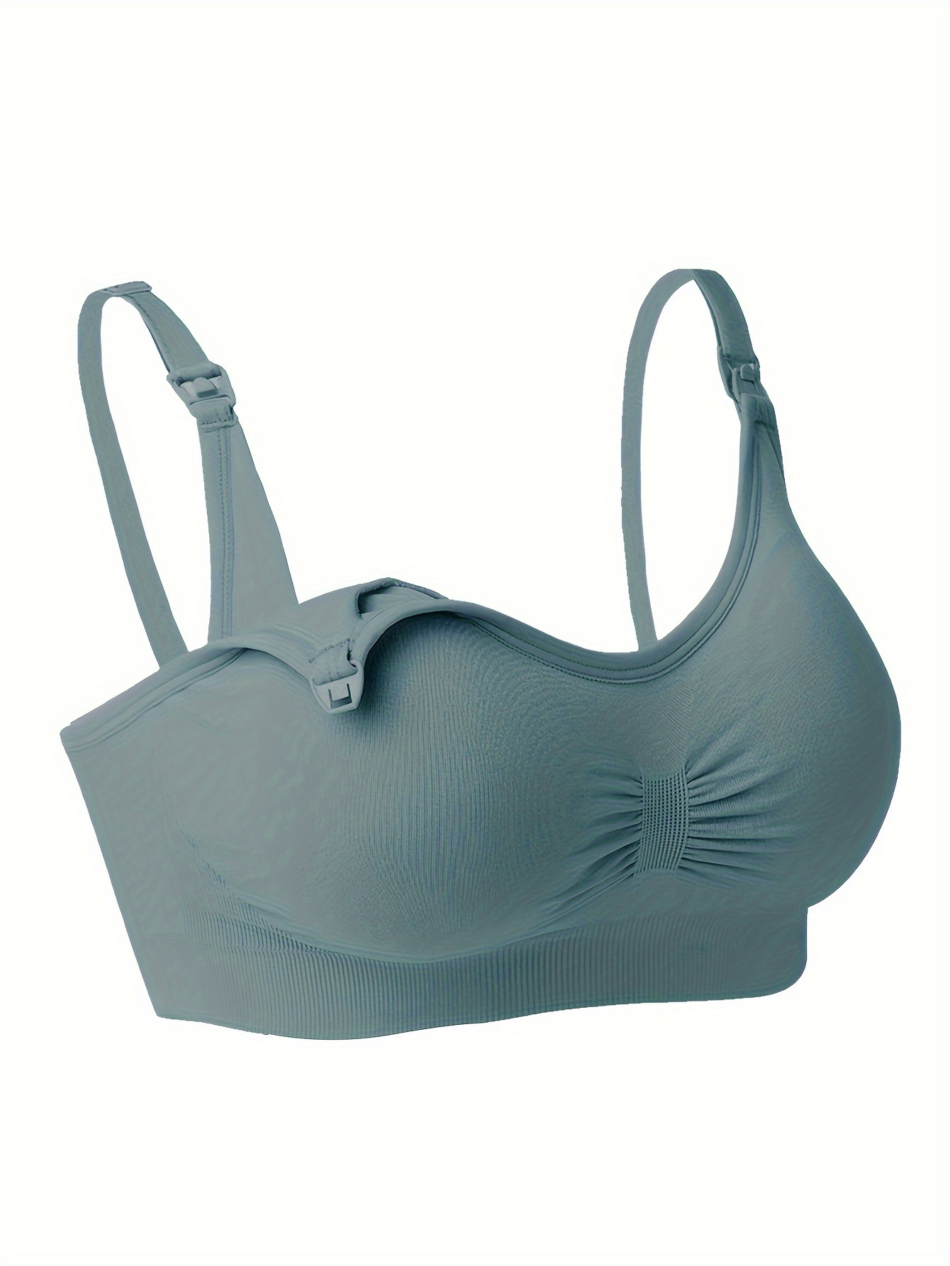 Feeding Bra Without Steel Ring Single handed Buckles front - Temu Canada