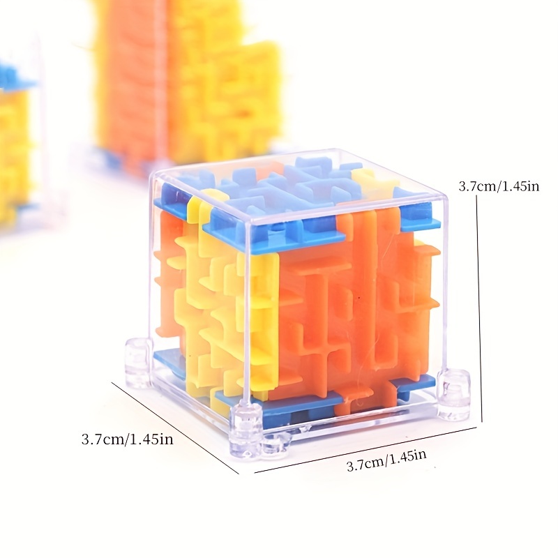 Tiny Toys 3D Transparent Maze Magic Cube Puzzle Toys In Improve The Brain  Active Skills For Kids - Multicolor - Pretend Play - LUCKYPOT, Royapuram,  Chennai, Tamil Nadu