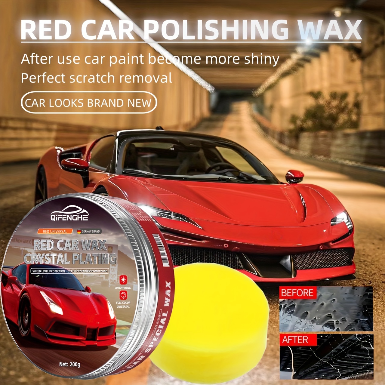 Car Polishing Wax 7.05oz Car Refurbishing Solid Wax Car Scratch Repair Wax  Car Polishing Detailing Paint Scratch Remover Care - AliExpress