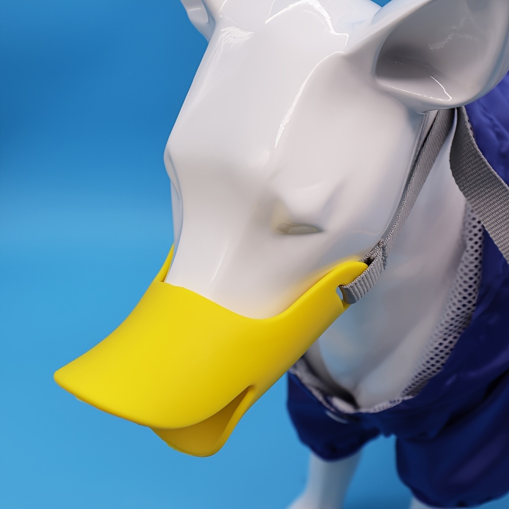 pet muzzle anti bite anti chew dog muzzle dog muzzle silicone duck muzzle non harmful muzzle Product details 0