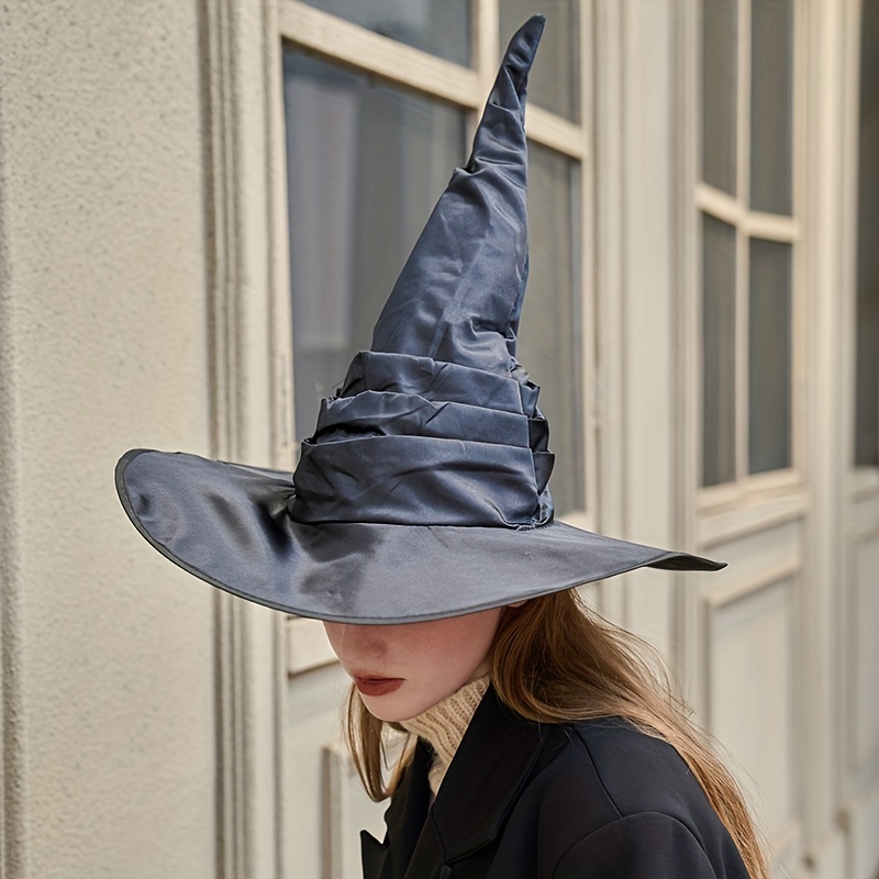 Witch Hat with Huge Brim | Adult | Womens | Black | One-Size | FUN Costumes