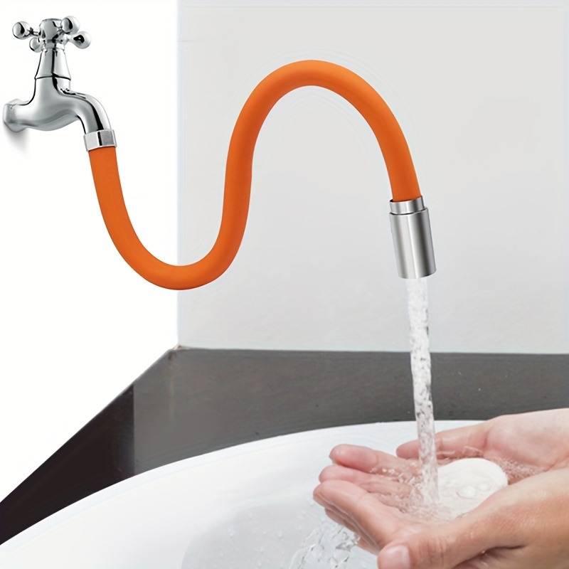 Rallonge de robinet d'eau flexible pivotante à 360 °,tuyau