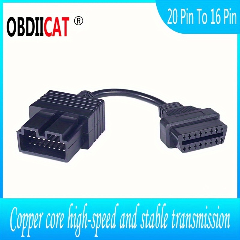 20 Pin Radio MINI ISO Connector Extension Harness Adapter Cable Distributor  for Volkswagen Audi Skoda