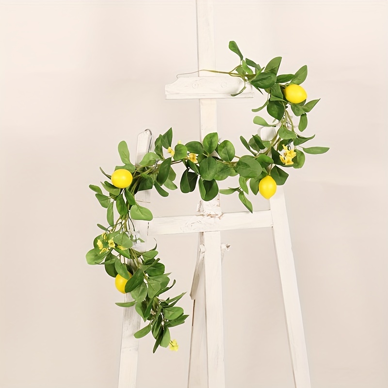 Planta de vid colgante artificial en maceta, decoración realista para  decoración del nuevo hogar, 1 unidad, verde claro, 23.6 pulgadas