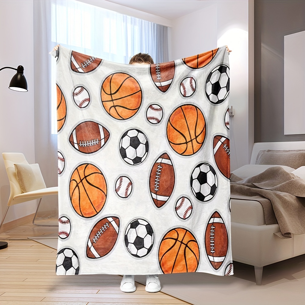 Gifts for Brother Blanket - Brother Gift from Sister - Brother Gifts -  Brother Birthday Gift - Birthday Gifts for Men - Soft Throw Blankets for  Bed Sofa Couch Travel (Basketball, 50x60 Inch) 