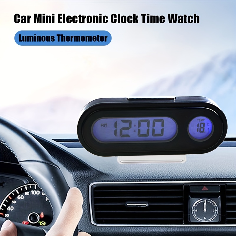 Universal Auto Uhr Automotive Elektronische Uhr Auto LED Zeit