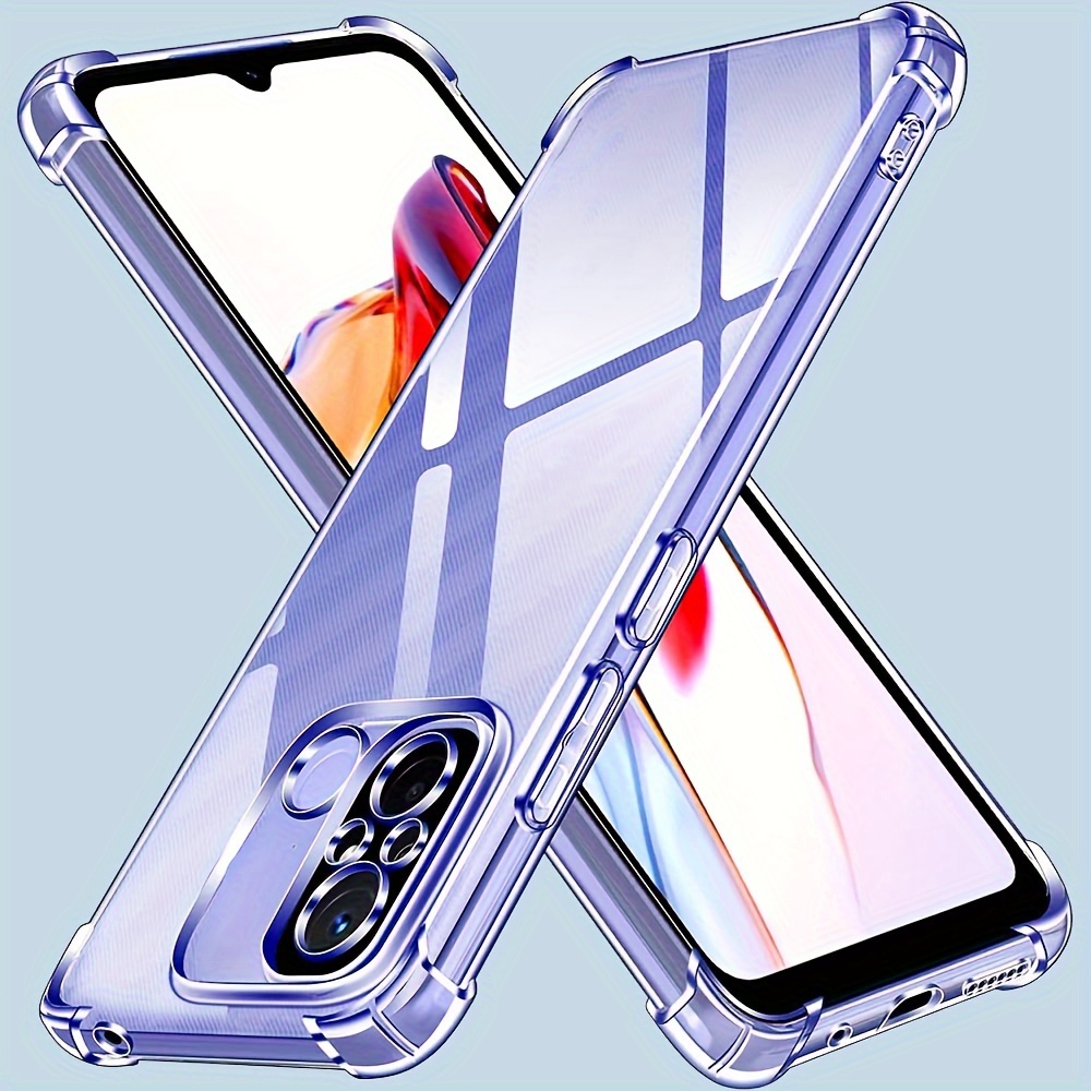 For Xiaomi Redmi 12C 22120RN86G 22120RN86I 22126RN91Y Shockproof Soft  Silicone TPU Back Phone Case Clear Back Cover Bumper Fundas For Redmi 12c  6.71