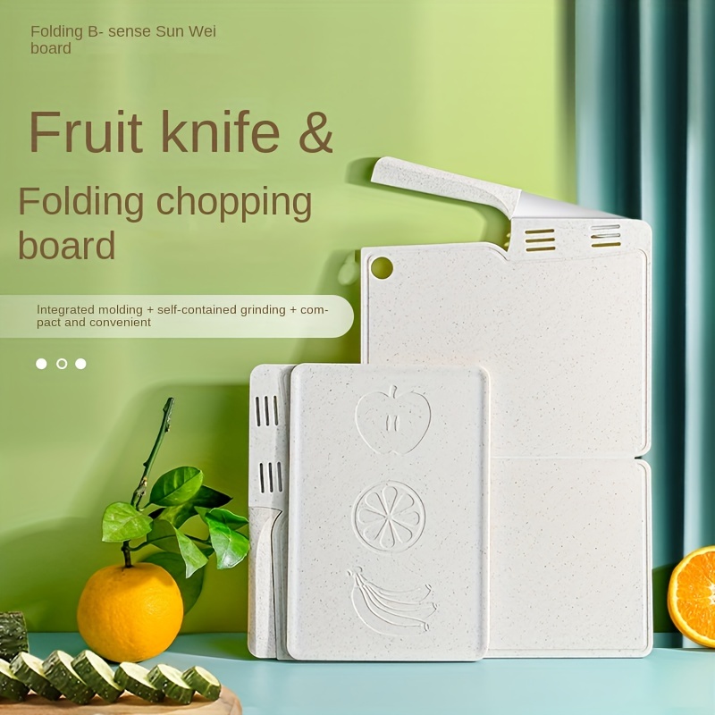 Outdoor Portable Folding Cutting Board, Fruit Cutting Board For