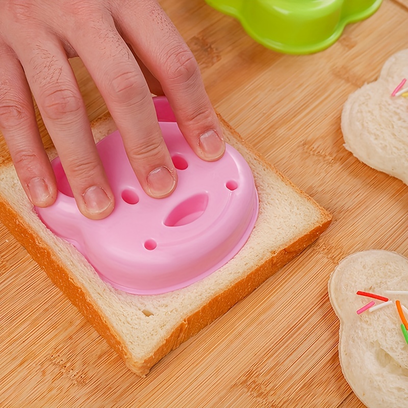 Cute Sandwich Cutter And Sealer Set For Children Kids Animal Diy Bread  Toast Cutters Mold Kitchen Bento Lunch Accessories - Temu