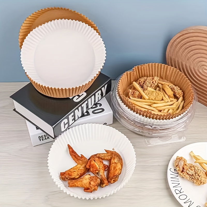 Disposable Air Fryer Liners, Paper Air Fryer Liner Pots, Paper Basket  Bowls, Baking Trays, Oven Accessories, Baking Tools, Kitchen Gadgets,  Kitchen Accessories - Temu