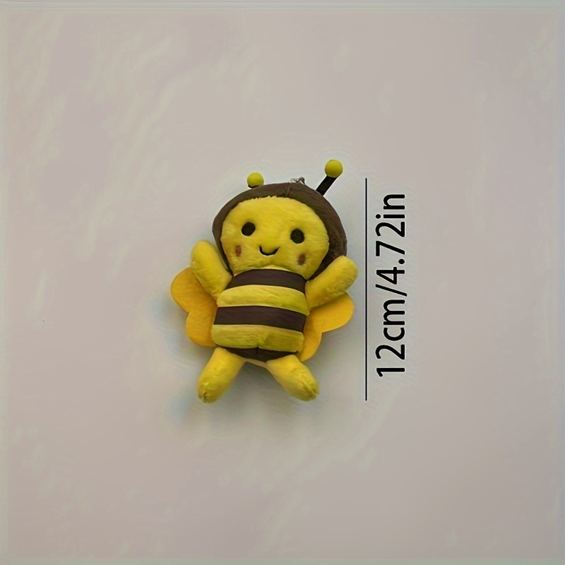 Kawaii Bee Plush Stuffed Animal Toys Soft Bumblebee Plush - Temu