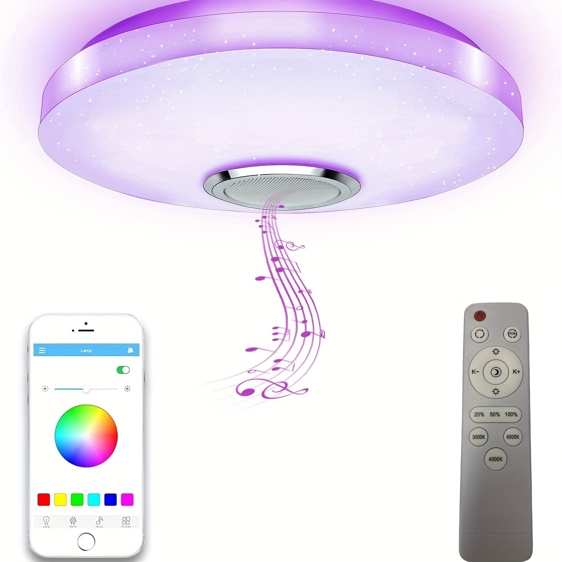 Smart Wireless Remote Control Led Lights: Instantly - Temu