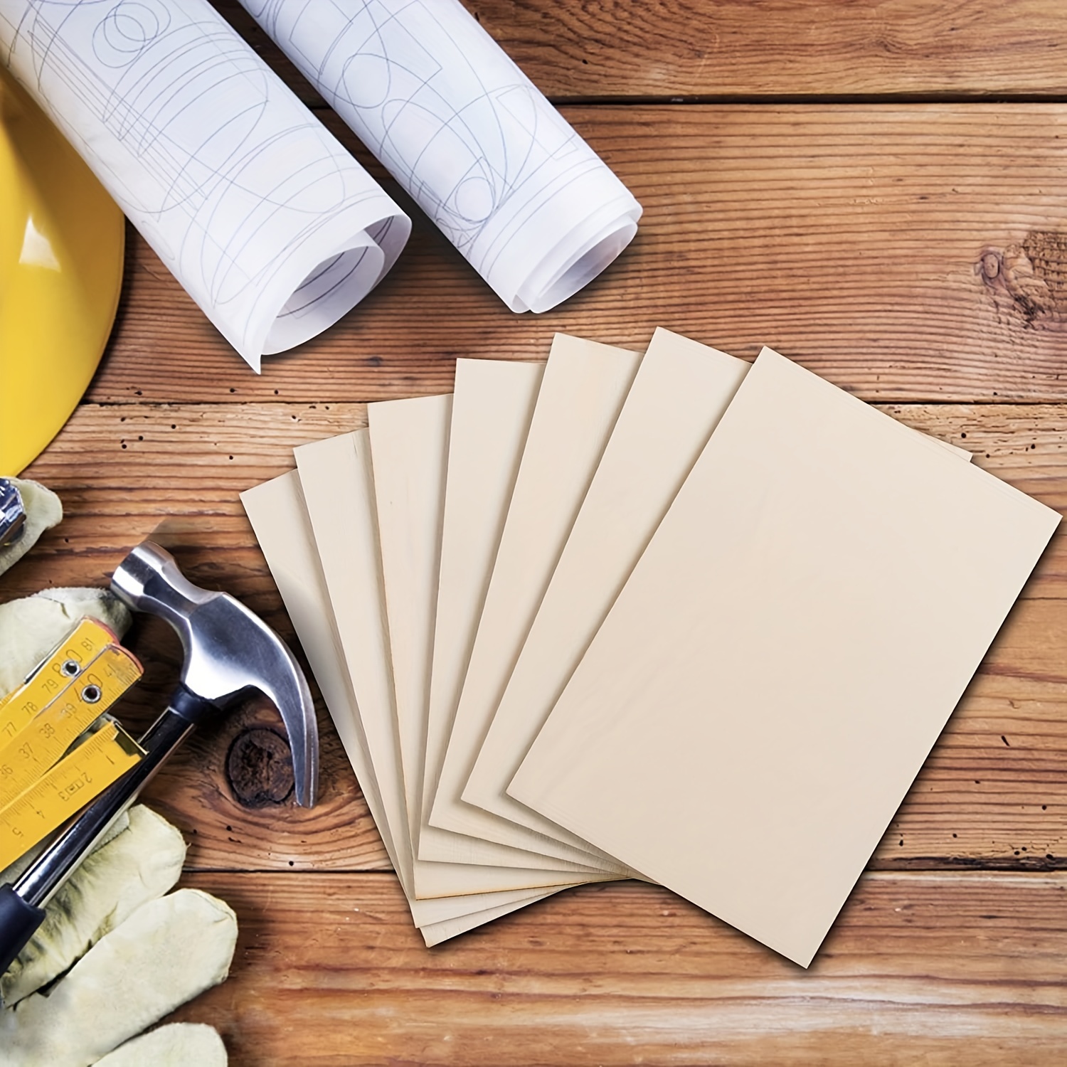 Unfinished Plywood Sheets Perfect For Diy Crafts - Temu