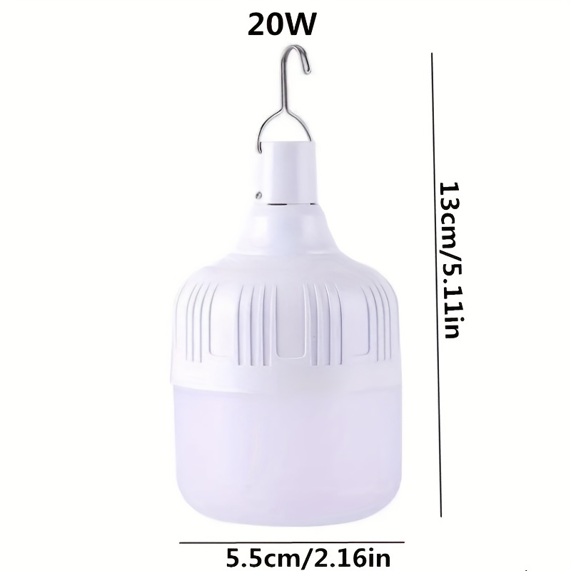 ZKCREATION Bombillas a Pilas LED luz Camping Uso Interior y Exterior  Acampada y Senderismo Pesca Luces para Acampada Resistente al Agua luz  portatil