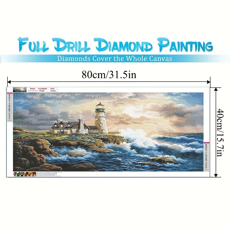 5d Adult Large Artificial Diamond Painting Set Diy 5d - Temu