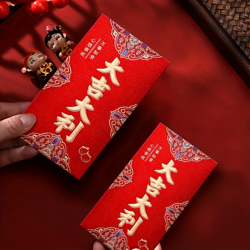 Blessing Red Envelope, High Quality Matte Frosted Small Cash