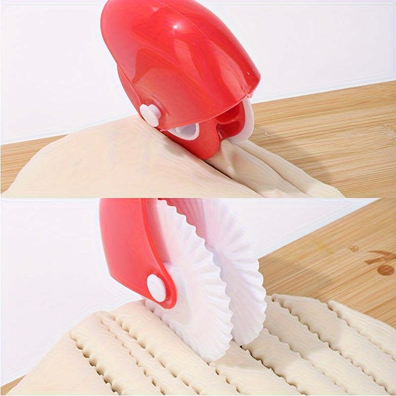 1pc Kitchen Dough Cutter Wheel, Manual Pizza And Pastry Roller