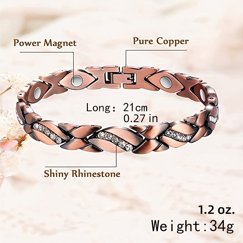 Copper Magnetic Detox Therapy Bracelet