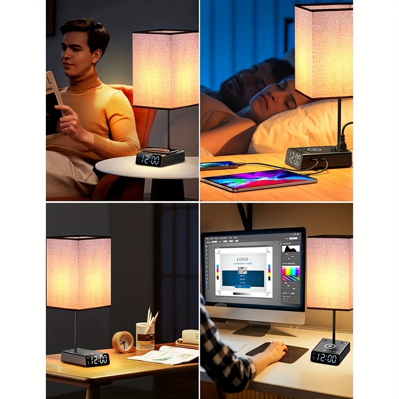 Lampe Ordinateur USB Lampe LED Écran PC avec Gradateur de Boutons