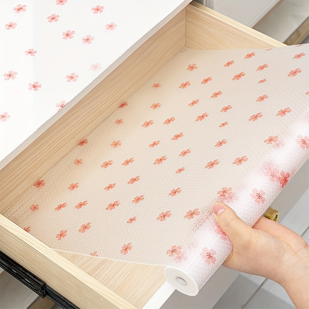 Kitchen Cupboards Shelves Liner Cuttable Drawer Mat Waterproof
