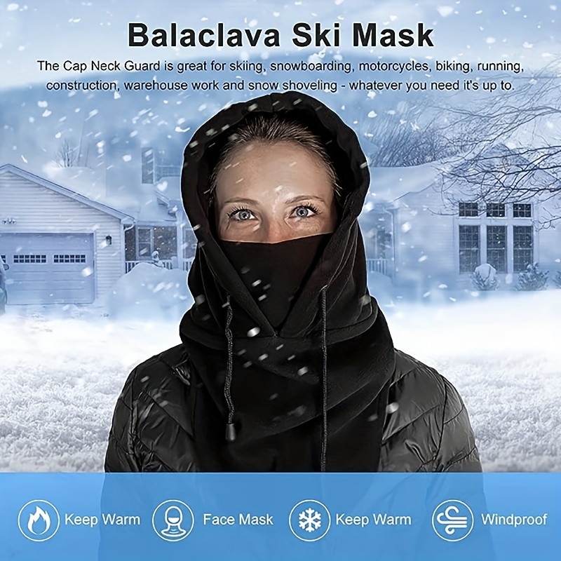 Automne et hiver nouvelle tête de sport professionnelle pour hommes et  femmes, équitation, ski, protection du cou coupe-vent, masque chaud pour le  visage complet - Temu Belgium