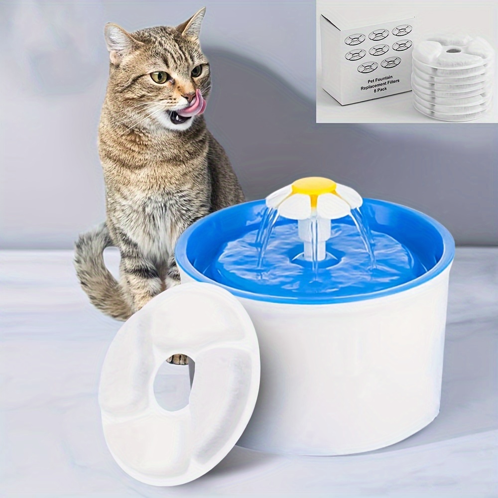 Filtre à éponge noir pour animaux de compagnie, accessoire de remplacement  pour fontaine à eau pour chat, chien, 10 pièces/lot - AliExpress