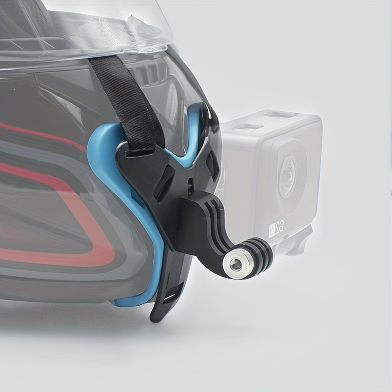 PULUZ Supporto per morsetto per casco da motociclista per GoPro e