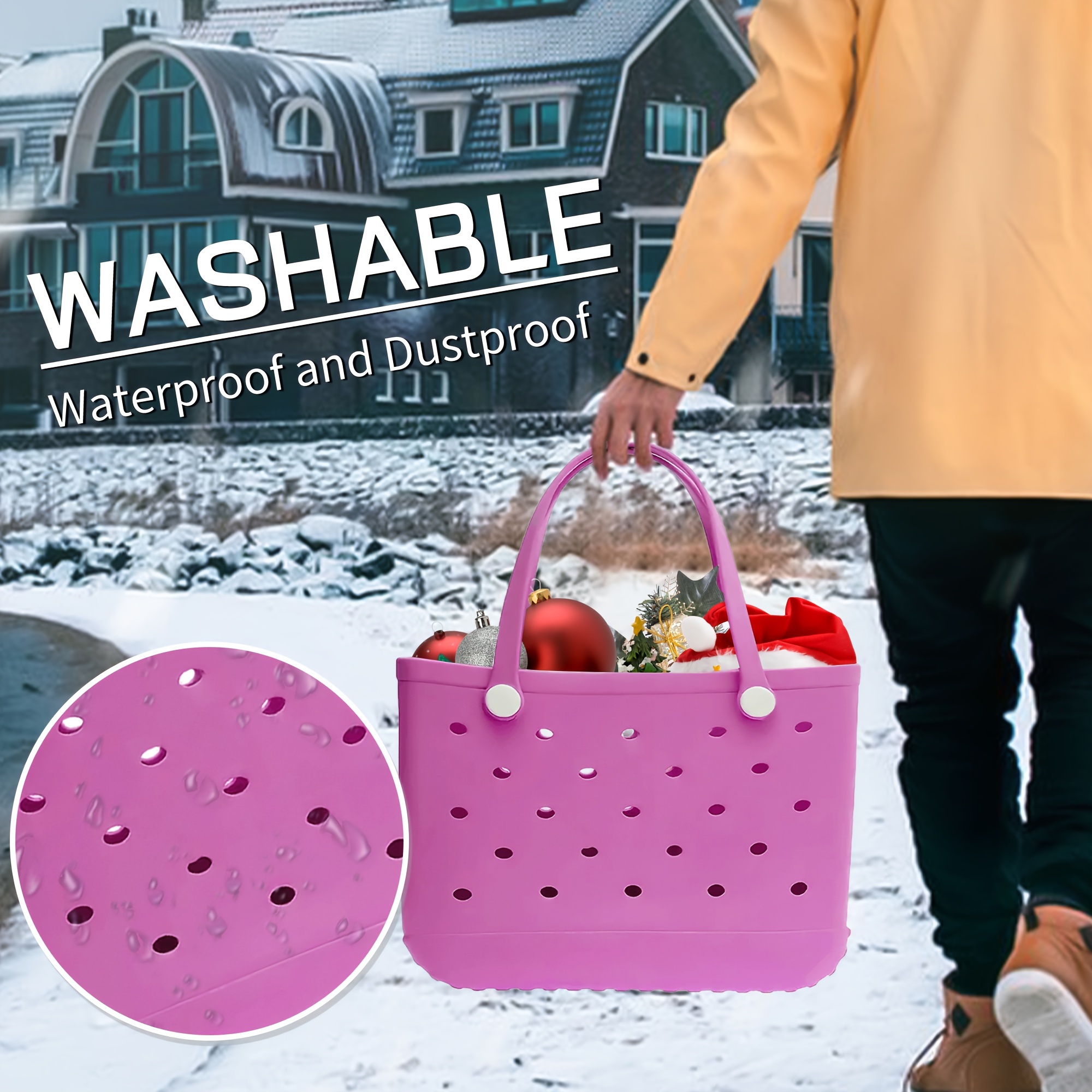 Small waterproof beach on sale bag