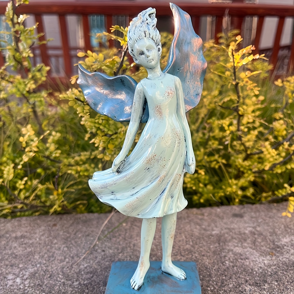 1pc Fleur Fée Effigie Fée Jardin Sculptures Statues - Temu France