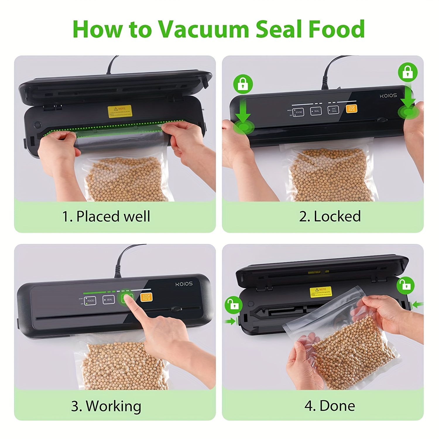 Koios Vacuum Sealer Reviews Updated 2023 