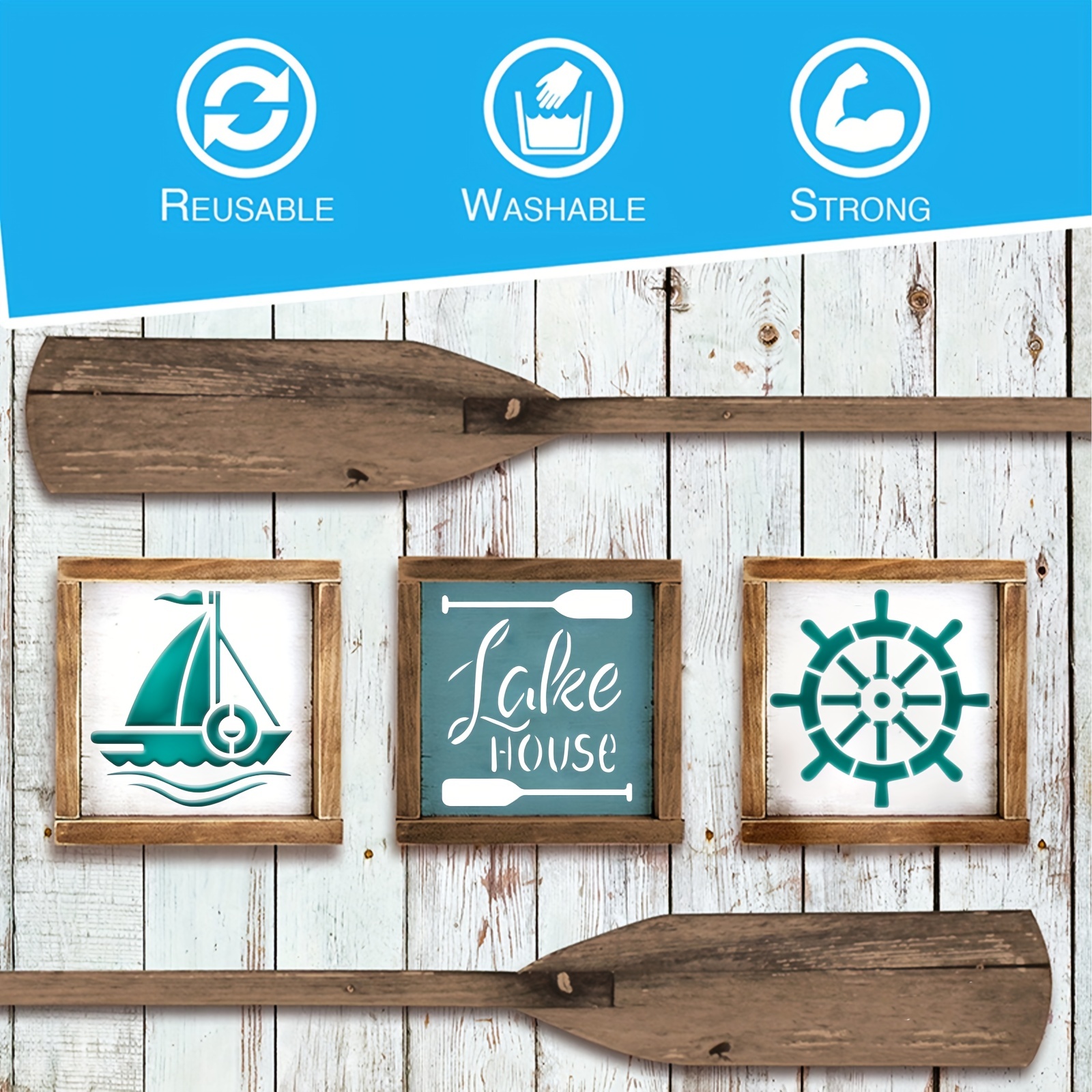 Beach Themed. Nautical. Sailboat. Anchor. Slogan. Painting - Temu Australia