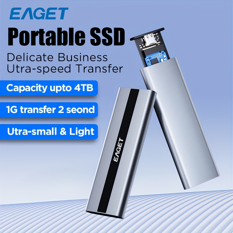 SSK SSD esterno portatile da 1TB Dual USB 3.2 Gen 2 Unità a stato