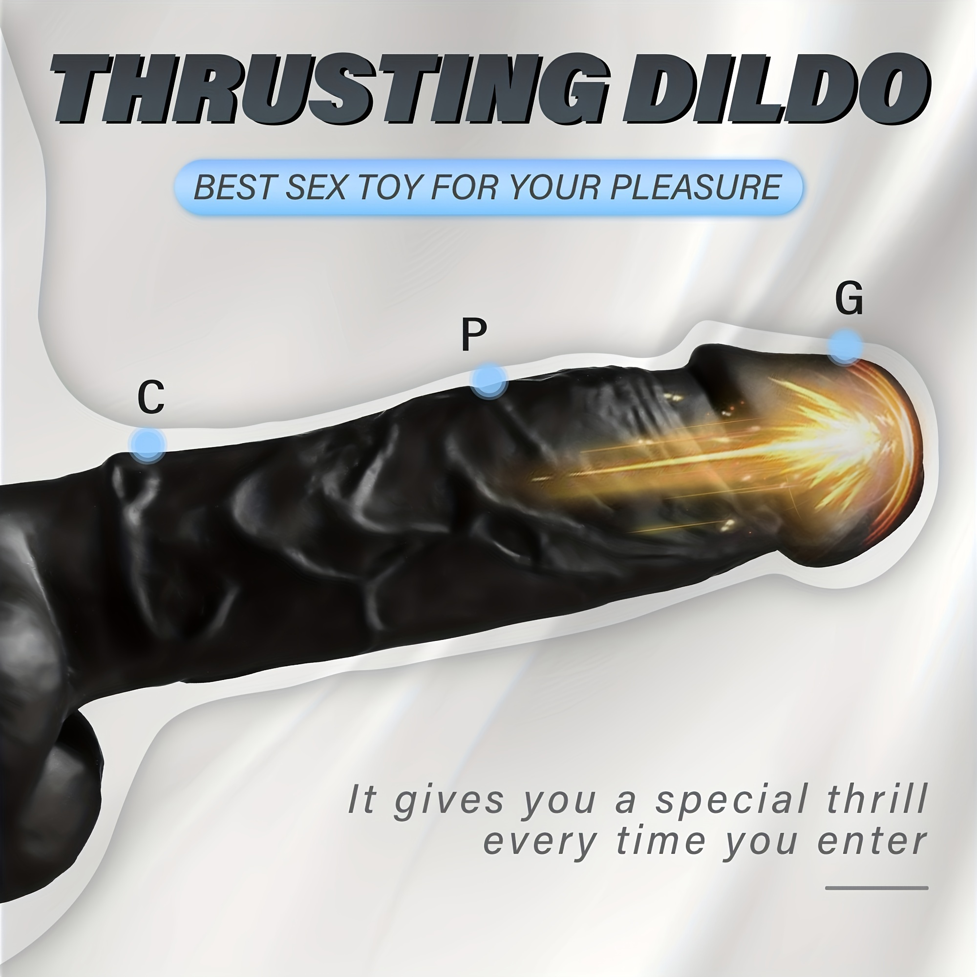 Realistic Dildo Powerful Suction Cups Dildo Panty - Temu