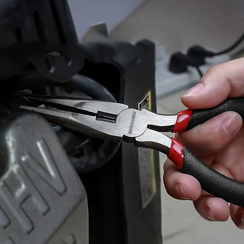 6 Heavy duty Needle Nose Pliers With Precision Wire Cutter - Temu
