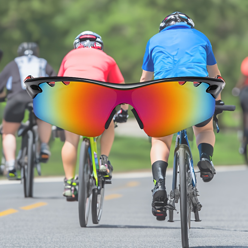 1pc Gafas Sol Polarizadas Hombres Gafas Ciclismo Correr Aire - Temu