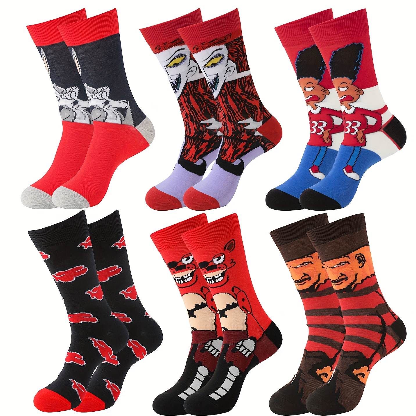 Pack 6 pares calcetines Jordan para niños , colores