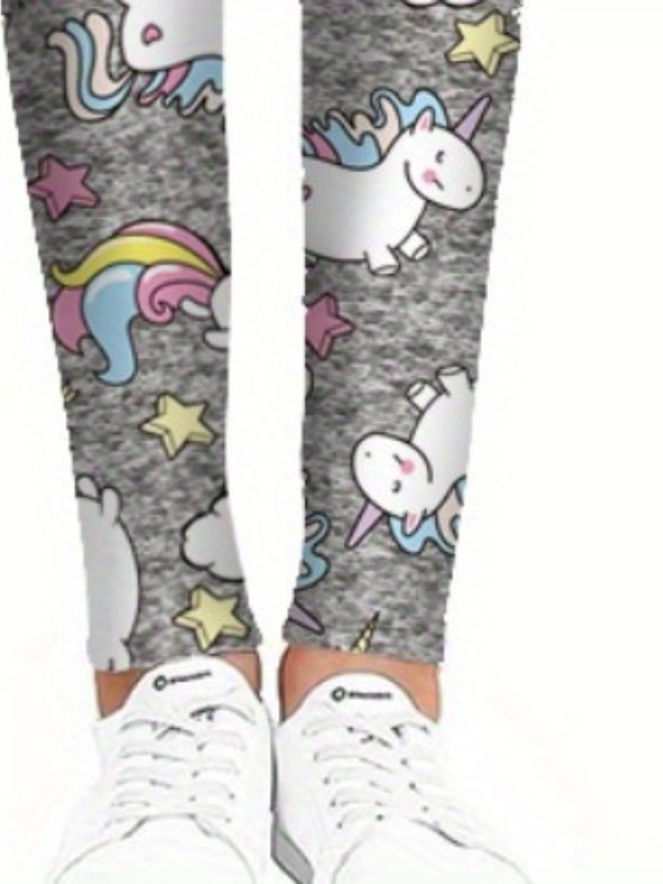 Toddler Girls Cartoon Unicorn Rainbow Graphic Leggings - Temu