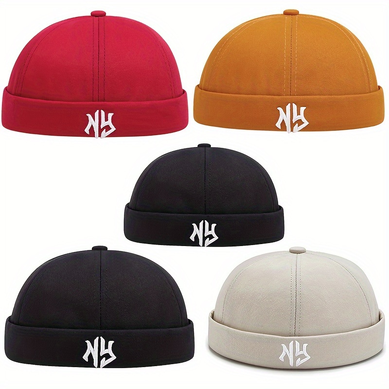 

1pc Fashion Embroidery Men's Hip Hop Beanie Hat