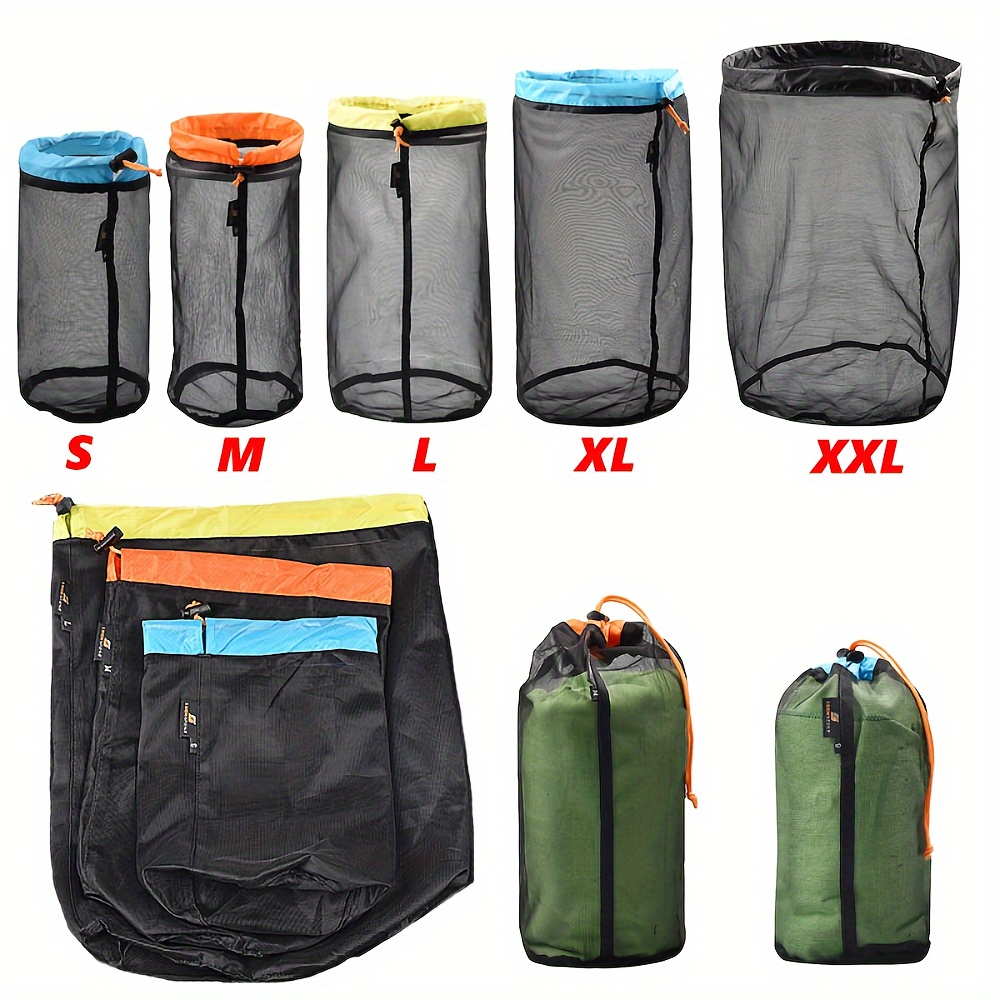 Saco Dormir Ultraligero Acampar, Saco Dormir Portátil Impermeable, Bolsa  Almacenamiento Compresión - Deporte Aire Libre - Temu Chile